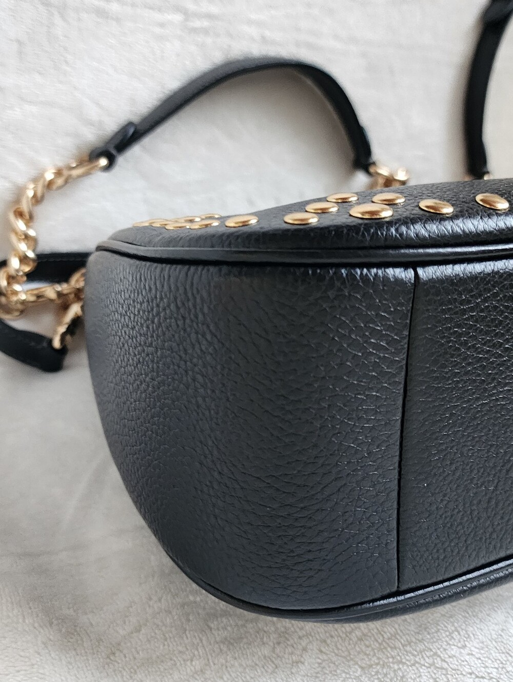 Coach Terri Hobo and Matching Wallet with Gold Studs - Picture 4 of 5